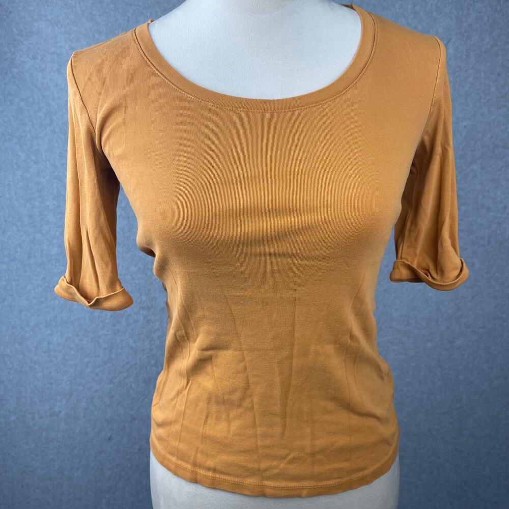 Forever21 Mustard Yellow Top Size Small